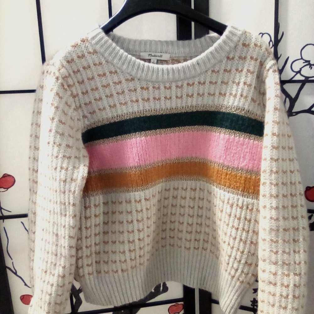 Madewell sweater. Size small
